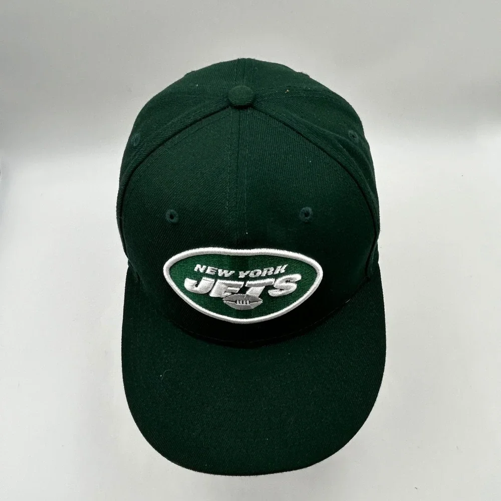 New Era 9FIFTY‎ Snapback Hat Mens OSFM Green NY Jets Embroidered NFL Gorpcore